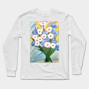 The bunch of mixed flowers Long Sleeve T-Shirt